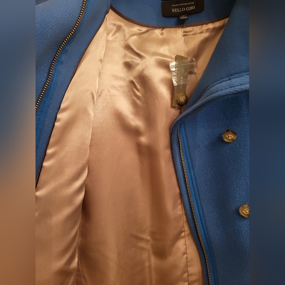 J.Crew, Villa coat in Italian stadium cloth wool. Size-P8. - Picture 5 of 7